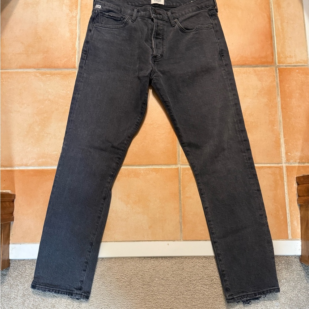 Citizens Of Humanity Charcoal Straight Jeans